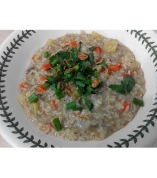 Bubur Ashura (Minced Mutton Porridge)